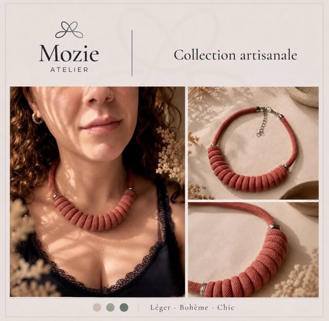 Collier L’Essentiel couleur ivoire